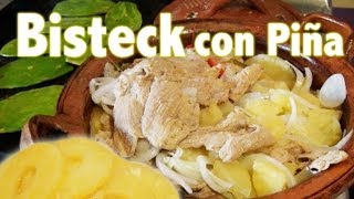 ¿Cómo hacer alambre de res receta  Cocina Fácil [upl. by Annoet]