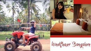 Windflower Resort Bangalore  Romantic Adventure Weekend Review and Room Tour [upl. by Anerehs]