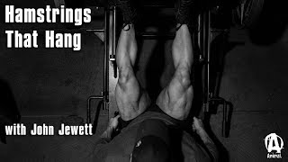 The Animal Underground John Jewett Ham Glute and Calf Workout [upl. by Madaih]