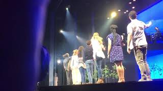 Ben Levi Ross amp the Dear Evan Hansen tour cast take their bows [upl. by Akinwahs]