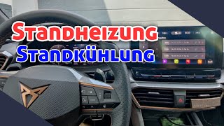 Standheizung I Standkühlung beim Cupra Leon IV I Formentor Hybrid einstellen [upl. by Dupaix]