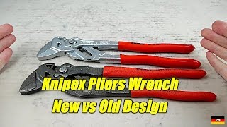 Knipex Pliers Wrench 10quot  Old vs New Version [upl. by Granny]