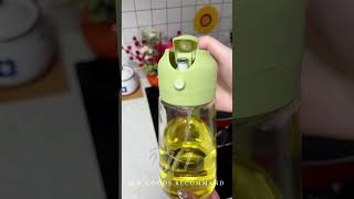 olive oil spray bottlecan also be poured 👍🫰✨️🌷 2 in 1 olive oil Dispenser Bottle cooking [upl. by Ahsed411]