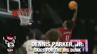 NC States Dennis Parker Jr Skies For the Big Slam [upl. by Rother]