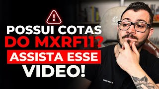 MXRF11 CUIDADO NOVA SUBSCRIÇÃO  NÃO COMPRE ANTES DE VER ESTE VÍDEO [upl. by Shandee]