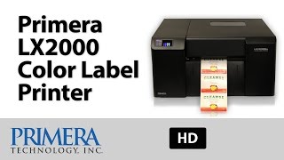 Primera LX2000 Color Label Printer [upl. by Cott634]