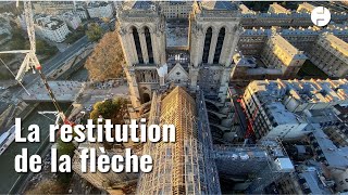 NotreDame de Paris  visite dans les coulisses d’un chantier hors normes [upl. by Harrak171]