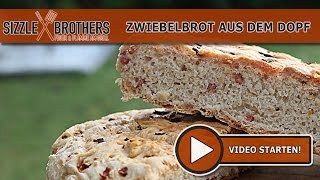 Zwiebelbrot im DUTCH OVEN selber machen  LECKERES Rezept [upl. by Werd]