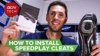 How To Set Up Wahoo Speedplay Cleats  GCN Tech Monday Maintenance [upl. by Eeldarb]