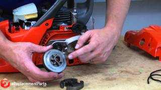 How to Replace the Clutch on a Chainsaw [upl. by Filippa295]