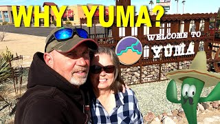 2023 SNOWBIRDS 🌞  Why did we choose Yuma  Starlink Update  Full Time RV [upl. by Thant]