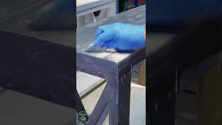 Distress Painted Furniture Technique DIY [upl. by Uwton]