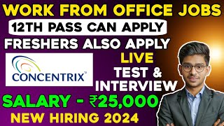 CONCENTRIX HIRING  LIVE TEST ANSWERS  WORK FROM HOME JOBS 2024  Online jobs at home  JOBS 2024 [upl. by Herzel215]