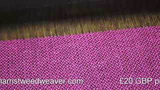 Weaving Harris Tweed on my hattersley loom [upl. by Imalda]