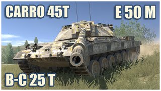 Carro 45t E 50 M amp BC 25 t • WoT Blitz Gameplay [upl. by Smukler]