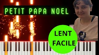 Petit Papa Noel Piano Debutant [upl. by Anerroc]