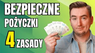 Jak bezpiecznie wziąć pożyczkę  4 zasady [upl. by Milty]