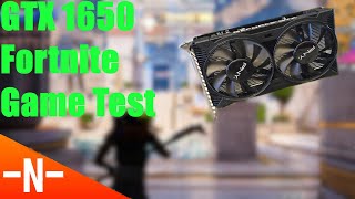 How well does the GTX 1650 run Fortnite [upl. by Belldas288]