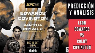 LEON EDWARDS VS COLBY COVINGTON  PREDICCIONES Y ANÁLISIS DE LA UFC 296 [upl. by Assilanna]