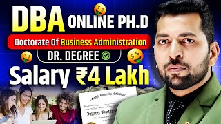 Doctorate Of Business Administration  Online PhD   Doctorate Degree Online  DBA Course Details [upl. by Howey]