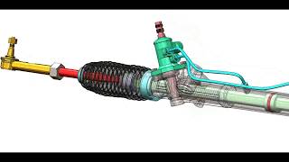 Toyota power steering rackHow it works [upl. by Malas548]