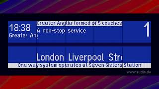 Seven Sisters Station announcements by Anne Hackney Bridge Replacement works part 1 [upl. by Selina]