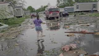 Portage Michigan  May 7 2024 Tornado Outbreak [upl. by Nuahsyar]