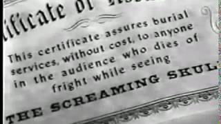 The Screaming Skull trailer 1958 [upl. by Stefanac162]