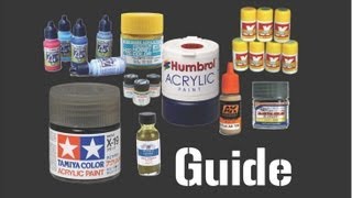 Scale Model Paint Guide Part 1 [upl. by Tatianna]