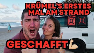 Aufregende Fahrt zum Strand 🚐 Mit dem VW CAMPERVAN um Australien [upl. by Lemieux]