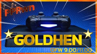 Jailbreak PS4 Exploit PPPwn avec le GOLDHEN en logiciel système 900 et 1100 [upl. by Eyahs]