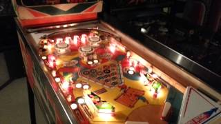 Gottlieb Sure Shot 1976 pinball [upl. by Ahteres]