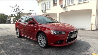 2010 Mitsubishi Lancer 20 GT StartUp and Full Vehicle Tour [upl. by Greenberg]