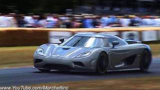 Koenigsegg Agera Incredible SOUND  Accelerations [upl. by Nalorac70]