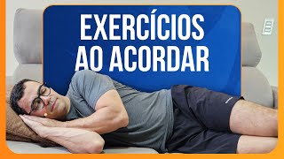 😍 Rotina de EXERCÍCIOS AO ACORDAR na cama  Alongamentos na cama  Aurélio Alfieri [upl. by Ruhnke]