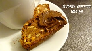 Nutella Biscotti Recipe Can Be Made Gluten Free [upl. by Vladimar]