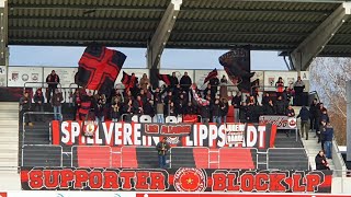 27112021 SV Lippstadt  RotWeiß Oberhausen 12 Supporter Block LP [upl. by Yardley530]