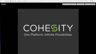 Cohesity Virtual Edition Deployment Walk Through [upl. by Ahsi208]