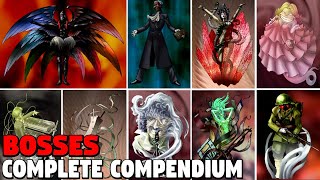 Complete Boss Compendium  Shin Megami Tensei Devil Summoner Akuma Zensho [upl. by Oirom]