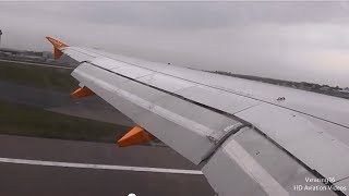 Easyjet A319 ABORTED landing amp go around at London Stansted Airport STNEGSS 31314 1080p HD [upl. by Abigale]