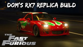 GTA 5 Dominic Torettos FampF Mazda RX7  Annis ZR350 Fast and Furious Build [upl. by Atiuqel]