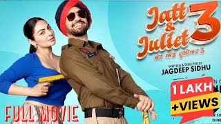 jatt and Juliet 3  Diljit Dosanjh  Neeru Bajwa Full Punjabi movie 2024 [upl. by Coffeng]