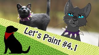 Lets Paint 4 Part 1 Wir repainten Geißel aus Warrior Cats [upl. by Eiryt]