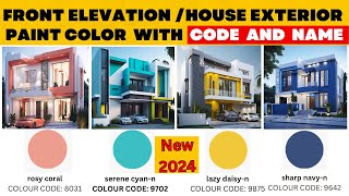 Exterior House Painting Color Ideas Asian Paints  House Best Exterior  Residential house painting [upl. by Grimaud790]