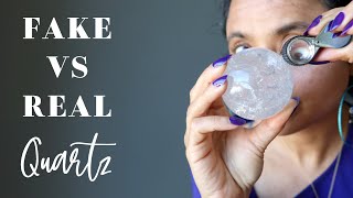 Fake vs Real Quartz  Satin Crystals [upl. by Fatimah]