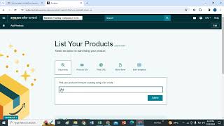 How to Add Products on Amazon Seller Central New Interface  StepbyStep Guide 2024 [upl. by Eico]