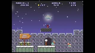 Mario Forever Powerless Adventure  World 74 Music [upl. by Gelhar]