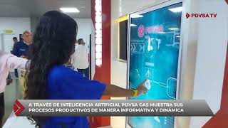 PDVSA GAS muestra la cadena de valor del gas con exhibición de stand en el estado Sucre [upl. by Ynnej473]