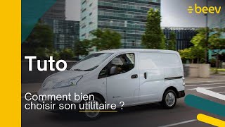 Véhicule utilitaire électrique  Comment bien le choisir [upl. by Vivian]