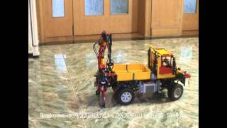 LEGO Technic 8110 Unimog Motorized [upl. by Anirdnajela]